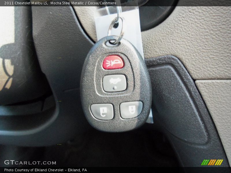 Keys of 2011 Malibu LS