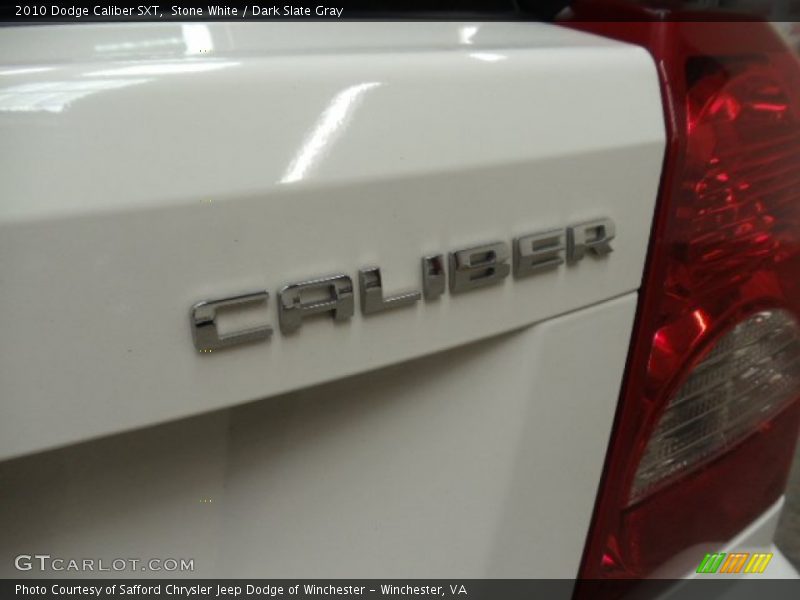 Stone White / Dark Slate Gray 2010 Dodge Caliber SXT