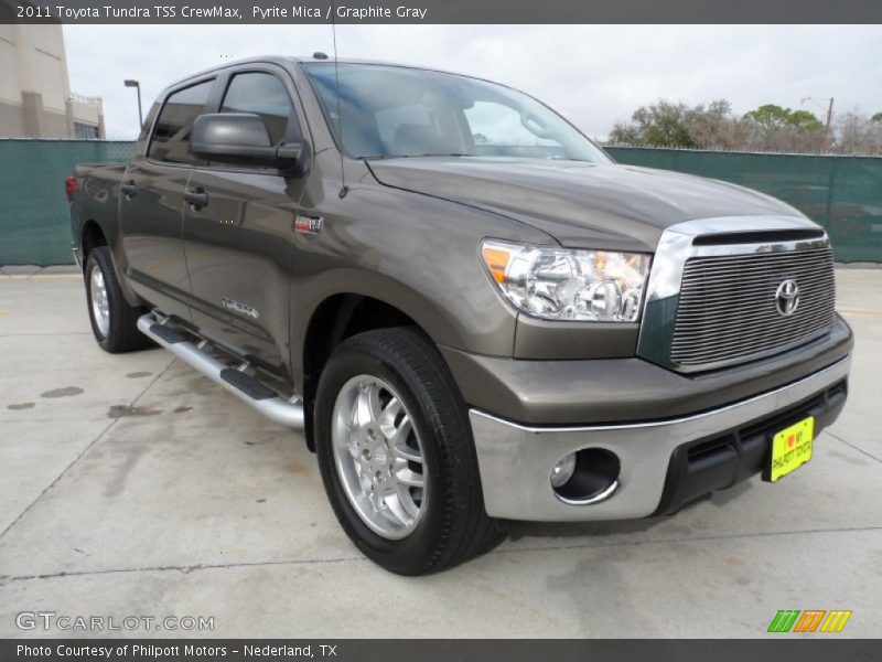 Pyrite Mica / Graphite Gray 2011 Toyota Tundra TSS CrewMax