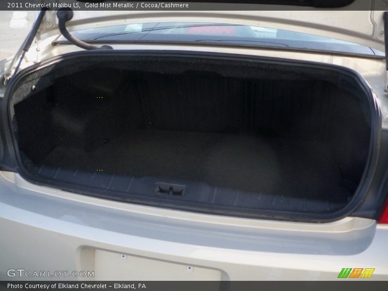 Gold Mist Metallic / Cocoa/Cashmere 2011 Chevrolet Malibu LS