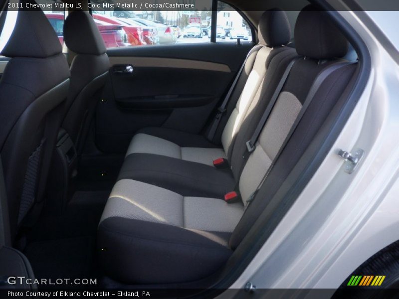 Gold Mist Metallic / Cocoa/Cashmere 2011 Chevrolet Malibu LS
