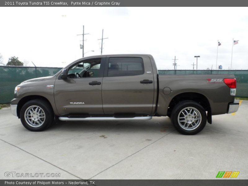 Pyrite Mica / Graphite Gray 2011 Toyota Tundra TSS CrewMax