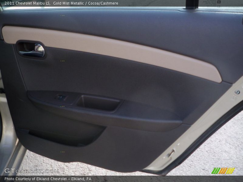 Gold Mist Metallic / Cocoa/Cashmere 2011 Chevrolet Malibu LS
