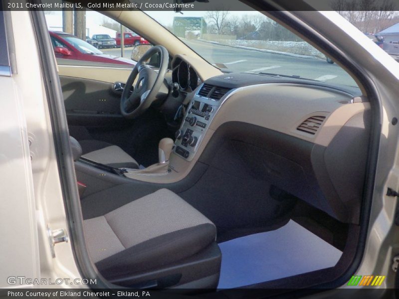 Gold Mist Metallic / Cocoa/Cashmere 2011 Chevrolet Malibu LS