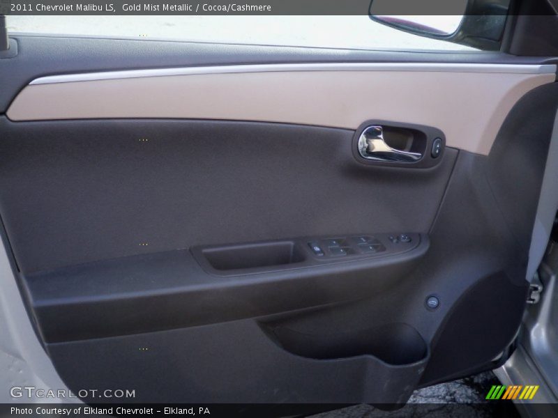 Gold Mist Metallic / Cocoa/Cashmere 2011 Chevrolet Malibu LS