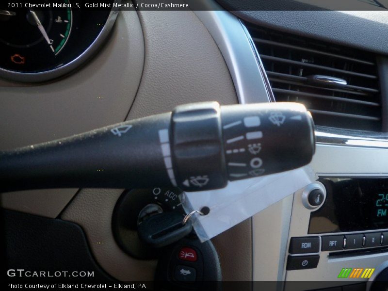 Gold Mist Metallic / Cocoa/Cashmere 2011 Chevrolet Malibu LS