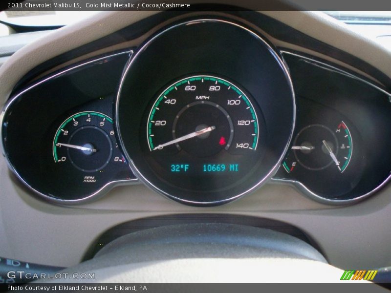  2011 Malibu LS LS Gauges