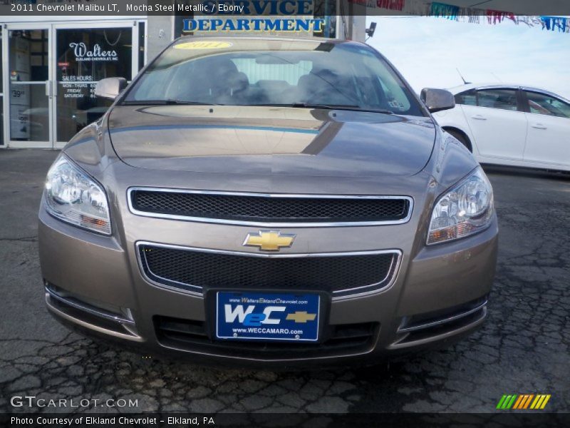 Mocha Steel Metallic / Ebony 2011 Chevrolet Malibu LT