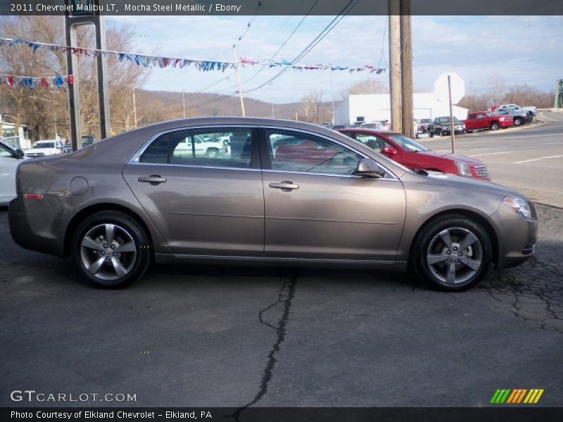 Mocha Steel Metallic / Ebony 2011 Chevrolet Malibu LT