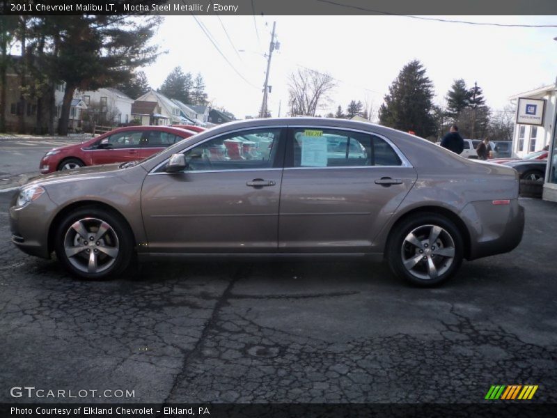 Mocha Steel Metallic / Ebony 2011 Chevrolet Malibu LT