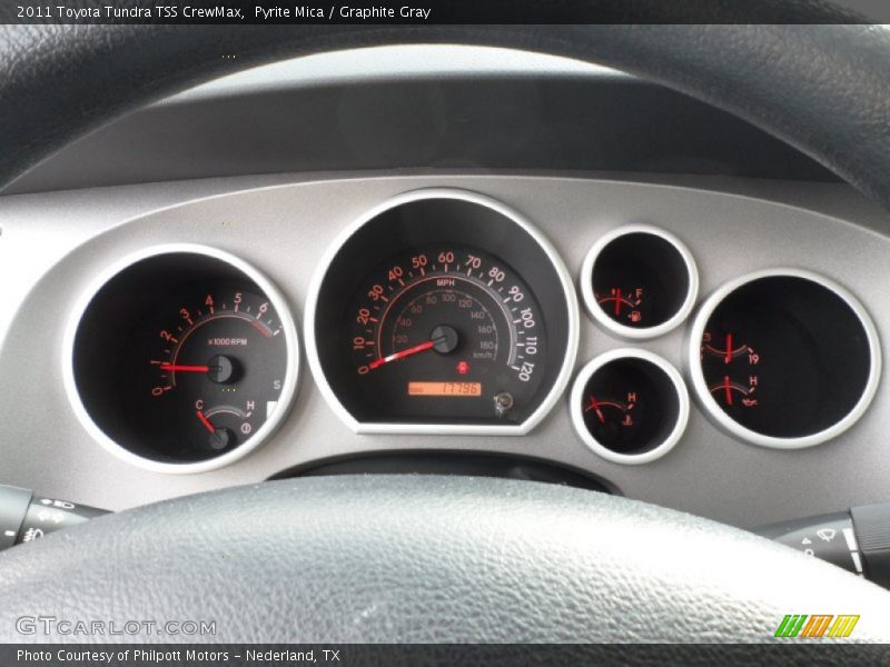 Pyrite Mica / Graphite Gray 2011 Toyota Tundra TSS CrewMax