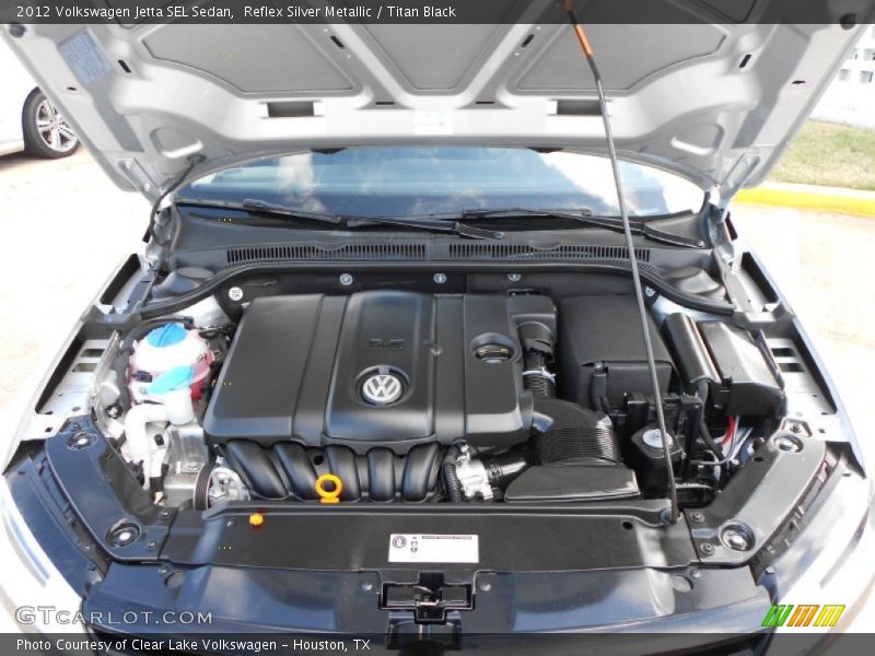 2012 Jetta SEL Sedan Engine - 2.5 Liter DOHC 20-Valve 5 Cylinder