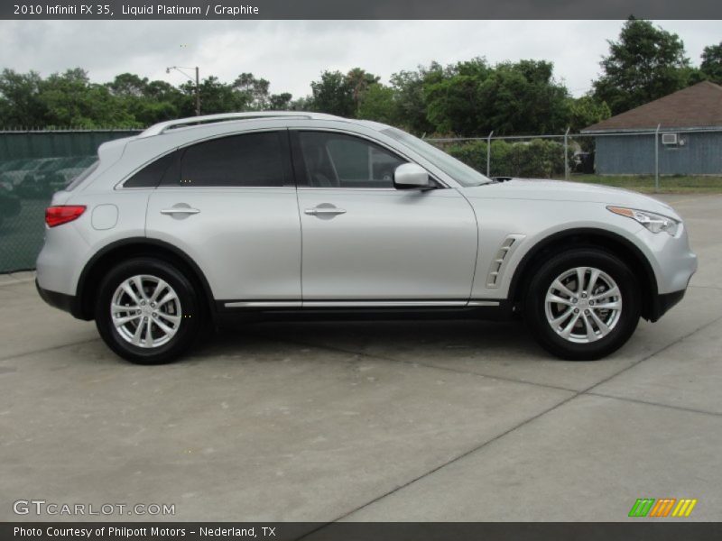 Liquid Platinum / Graphite 2010 Infiniti FX 35