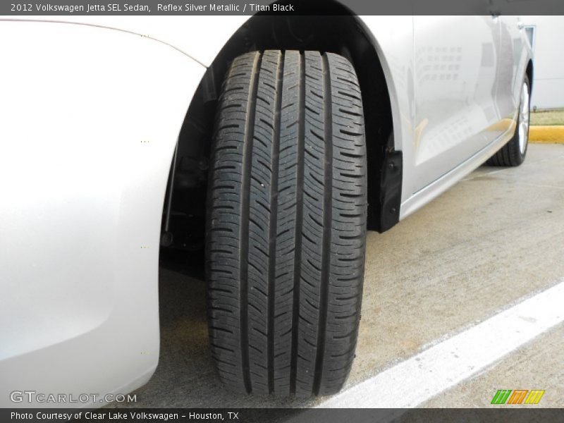 Reflex Silver Metallic / Titan Black 2012 Volkswagen Jetta SEL Sedan