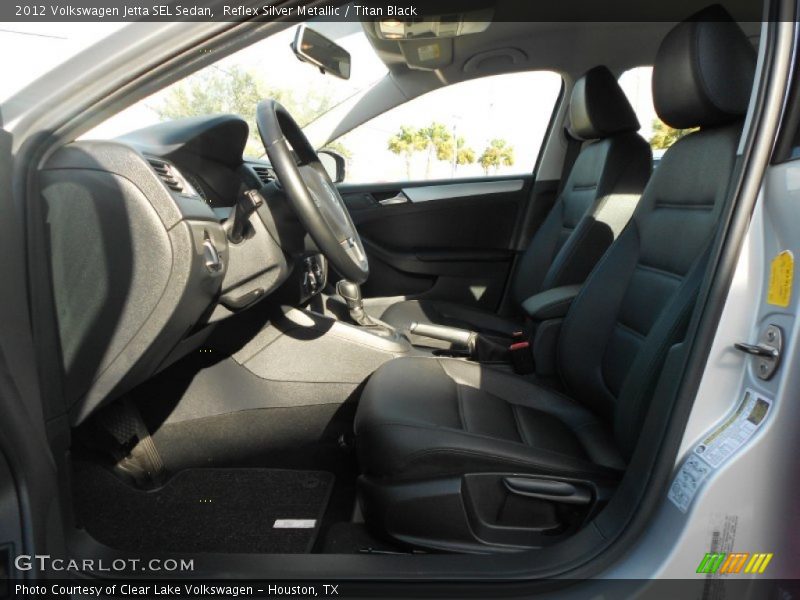 Reflex Silver Metallic / Titan Black 2012 Volkswagen Jetta SEL Sedan