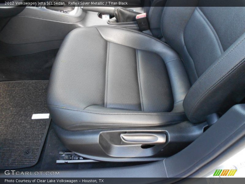 Reflex Silver Metallic / Titan Black 2012 Volkswagen Jetta SEL Sedan