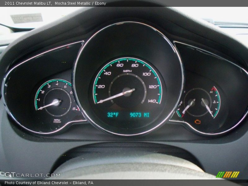 Mocha Steel Metallic / Ebony 2011 Chevrolet Malibu LT