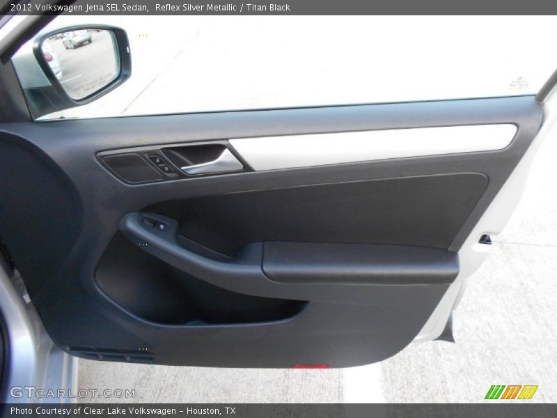 Reflex Silver Metallic / Titan Black 2012 Volkswagen Jetta SEL Sedan