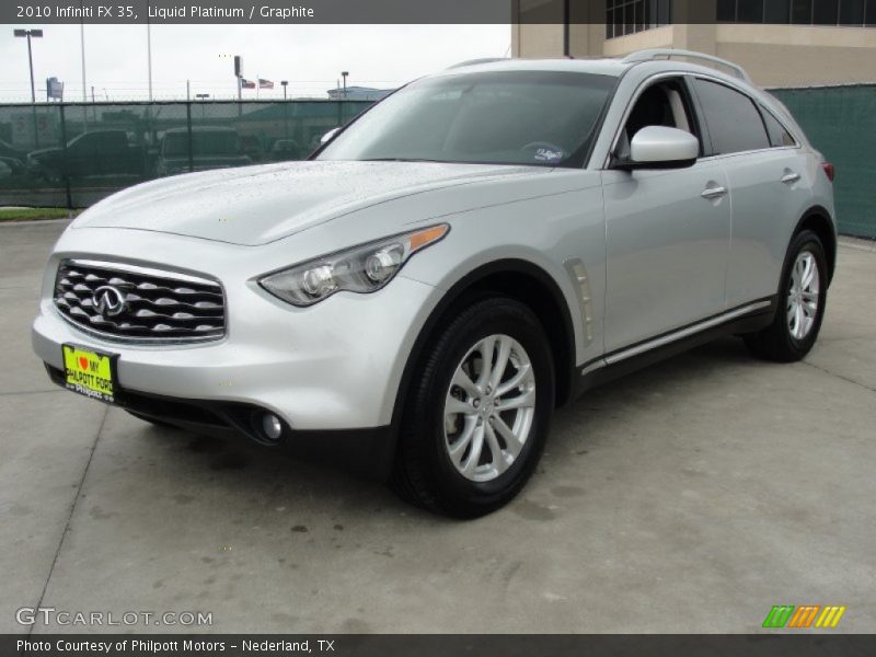 Liquid Platinum / Graphite 2010 Infiniti FX 35