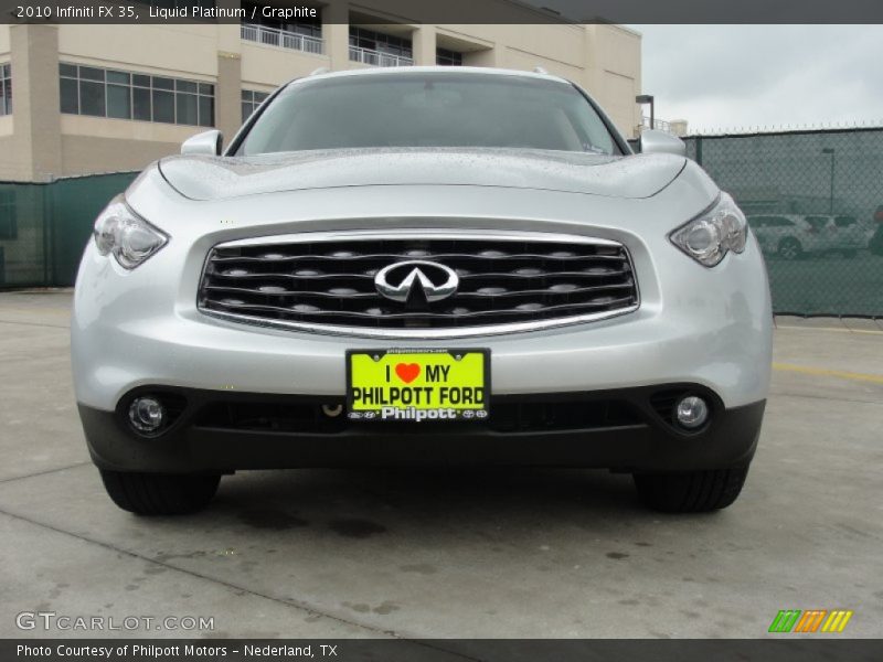 Liquid Platinum / Graphite 2010 Infiniti FX 35