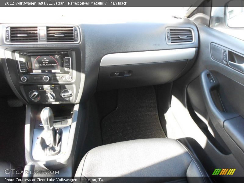 Reflex Silver Metallic / Titan Black 2012 Volkswagen Jetta SEL Sedan