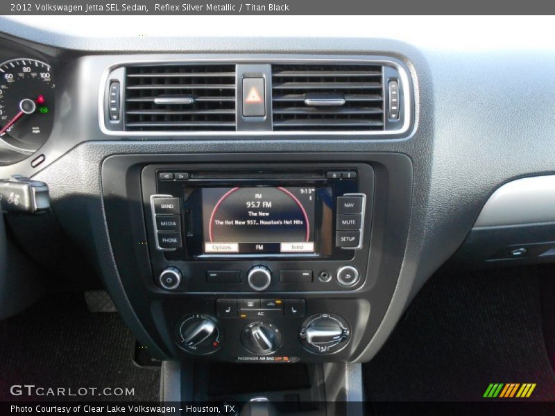 Reflex Silver Metallic / Titan Black 2012 Volkswagen Jetta SEL Sedan