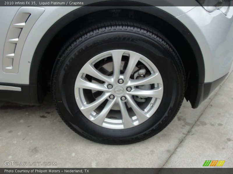 Liquid Platinum / Graphite 2010 Infiniti FX 35