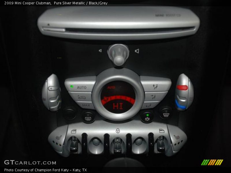 Pure Silver Metallic / Black/Grey 2009 Mini Cooper Clubman