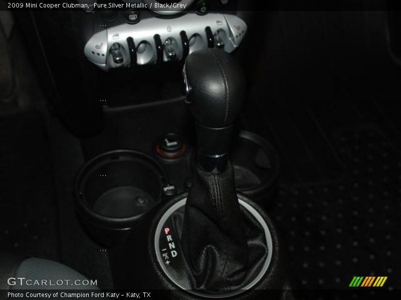 Pure Silver Metallic / Black/Grey 2009 Mini Cooper Clubman