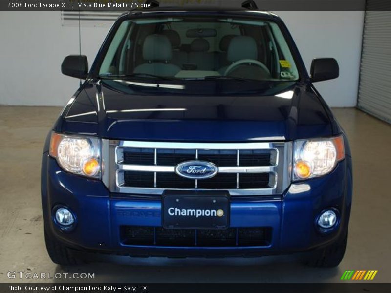 Vista Blue Metallic / Stone 2008 Ford Escape XLT