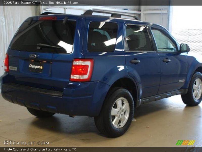 Vista Blue Metallic / Stone 2008 Ford Escape XLT