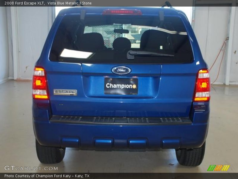 Vista Blue Metallic / Stone 2008 Ford Escape XLT