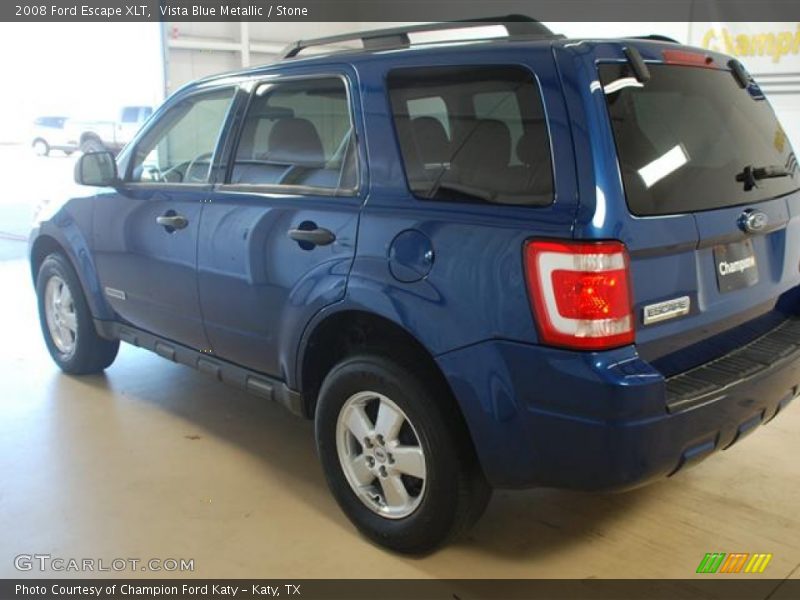 Vista Blue Metallic / Stone 2008 Ford Escape XLT