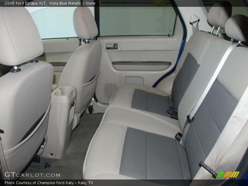 Vista Blue Metallic / Stone 2008 Ford Escape XLT