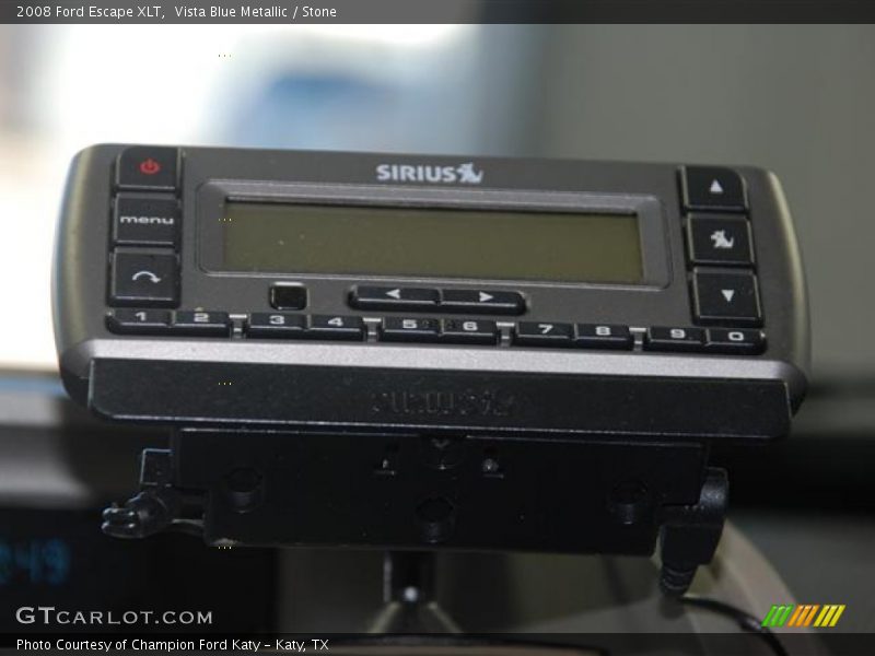 Vista Blue Metallic / Stone 2008 Ford Escape XLT