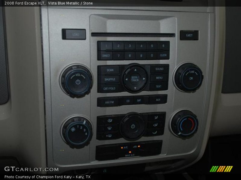 Vista Blue Metallic / Stone 2008 Ford Escape XLT