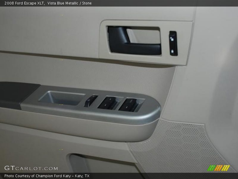 Vista Blue Metallic / Stone 2008 Ford Escape XLT