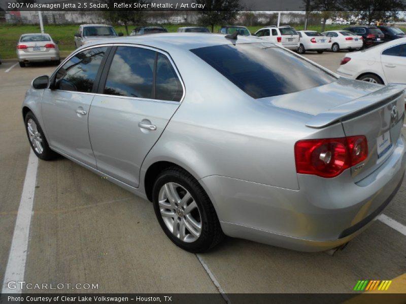 Reflex Silver Metallic / Art Gray 2007 Volkswagen Jetta 2.5 Sedan