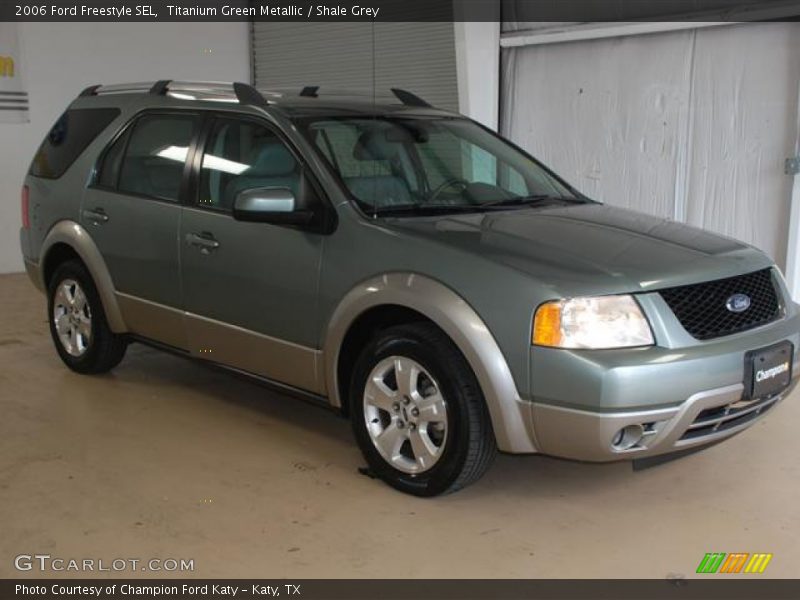 Titanium Green Metallic / Shale Grey 2006 Ford Freestyle SEL