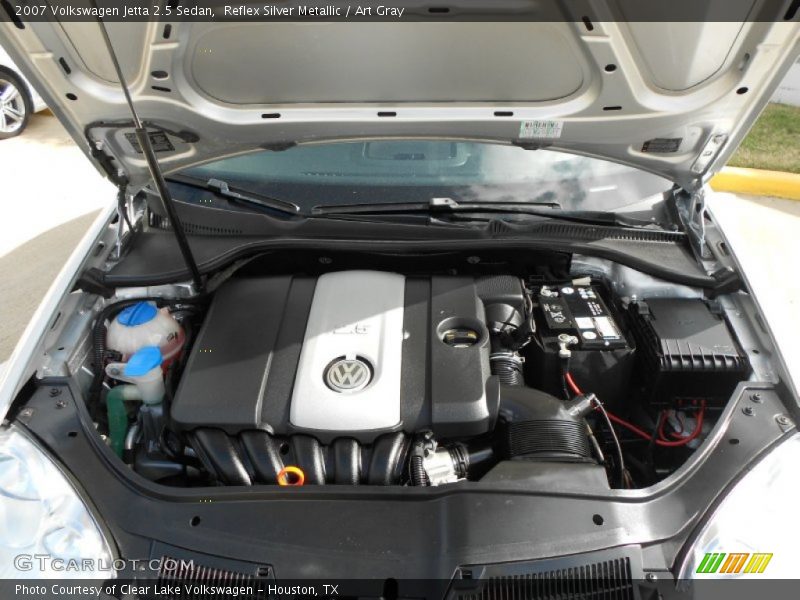 Reflex Silver Metallic / Art Gray 2007 Volkswagen Jetta 2.5 Sedan