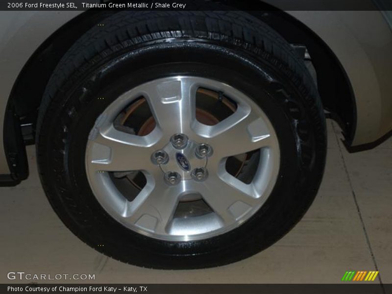 Titanium Green Metallic / Shale Grey 2006 Ford Freestyle SEL