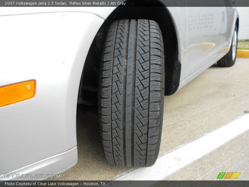 Reflex Silver Metallic / Art Gray 2007 Volkswagen Jetta 2.5 Sedan