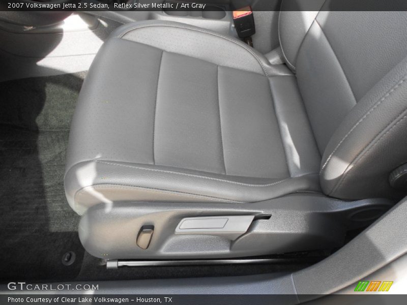 Reflex Silver Metallic / Art Gray 2007 Volkswagen Jetta 2.5 Sedan