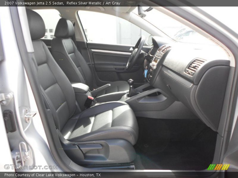 Reflex Silver Metallic / Art Gray 2007 Volkswagen Jetta 2.5 Sedan