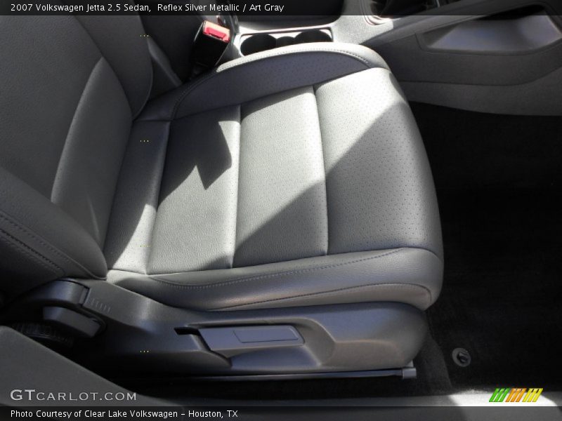 Reflex Silver Metallic / Art Gray 2007 Volkswagen Jetta 2.5 Sedan