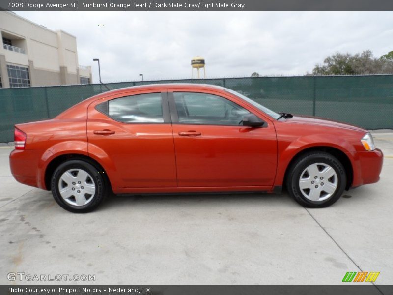  2008 Avenger SE Sunburst Orange Pearl