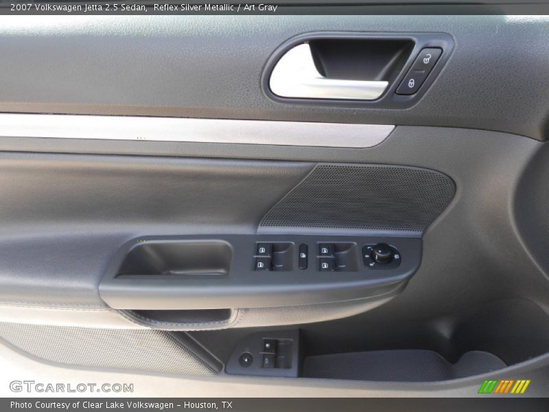 Reflex Silver Metallic / Art Gray 2007 Volkswagen Jetta 2.5 Sedan