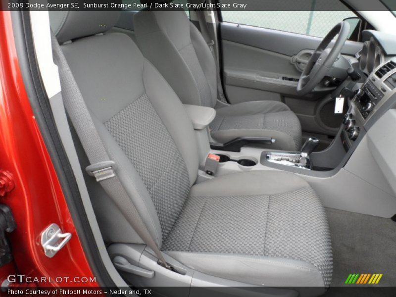  2008 Avenger SE Dark Slate Gray/Light Slate Gray Interior