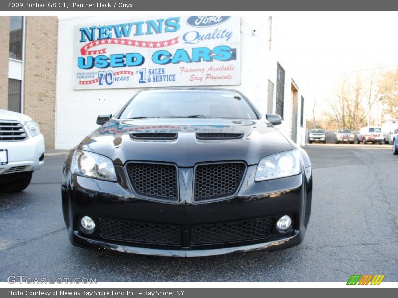Panther Black / Onyx 2009 Pontiac G8 GT