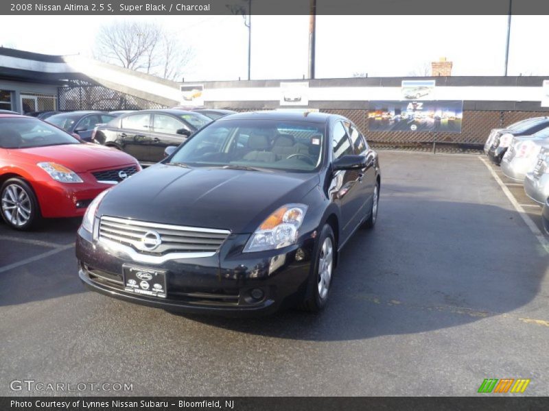 Super Black / Charcoal 2008 Nissan Altima 2.5 S